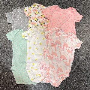 Carters 0-3M - pack of 6